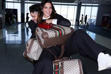 gucci luggage bad bunny